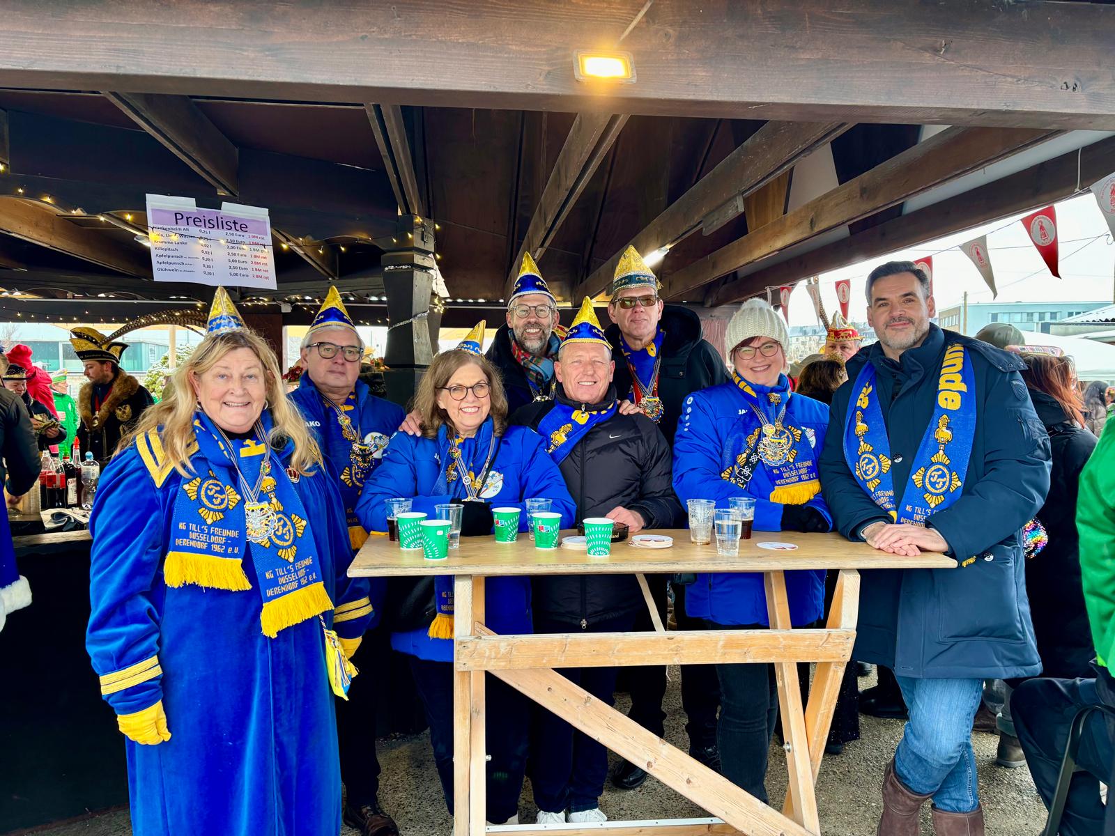 Till’s Freunde zu Gast beim Biwak der Närrischen Marktfrauen 🎭❄️